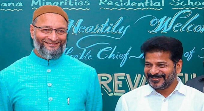 పార్టీని మించిన రేవంత్ – ఓవైసీ బంధం.. ఏంటి సంగతి?