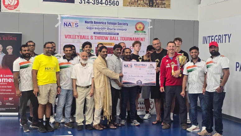 Nats Volleyball Throwball Tournament In Saint Louis