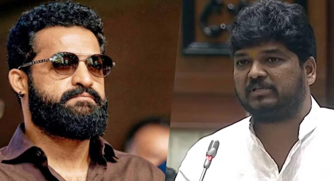 జూ.ఎన్టీఆర్ భూమి గొడవేంటి? Mla Naveen Yadav Shocking Comments Over Jr Ntr Land Scam Issue