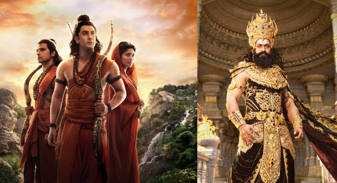 రామాయణ నుంచి శ్రీరాముడిగా రణ్బీర్ కపూర్, సీతాదేవిగా సాయి పల్లవి, లక్ష్మణుడిగా రవి దూబే, రావణుడిగా యష్ పవర్ఫుల్ పోస్టర్స్ రిలీజ్ Powerful Posters Released For The Ramayana Adaptation Featuring Ranbir Kapoor As Sri Rama Sai Pallavi As Sita Devi Ravi Dubey As Lakshmana And Yash As Ravana