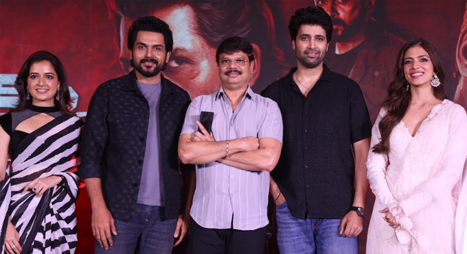 ‘సర్దార్ 2’ నా కెరీర్లో చాలా ఇంపార్టెంట్ ఫిల్మ్. ఇంత గొప్ప స్పై క్యారెక్టర్ దొరకడం నా అదృష్టం – కార్తీ Sardar 2 Movie Pre Release Event