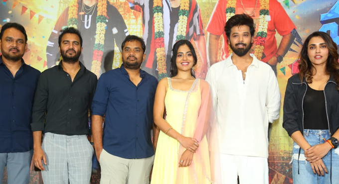 హీరో శ్రీ నందు నటించిన మగాళ్లు జిందాబాద్ టైటిల్ లాంచ్ Title Launch Of Magallu Zindabad Starring Hero Sri Nandu