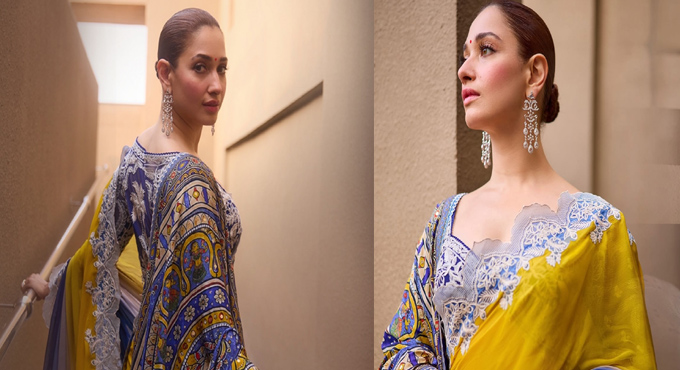Tamanaah Bhatia Shinning Royal Look
