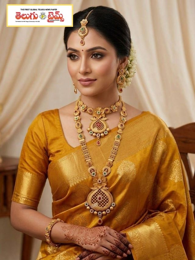 పట్టు చీరకు రాయల్ టచ్.. ఈ హారం సెట్స్ చూస్తే ఫిదా!
