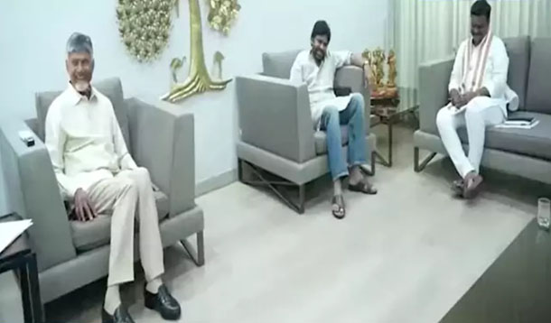 స్థానిక సంస్థల ఎన్నికల పై .. కూటమి నేతల భేటీ