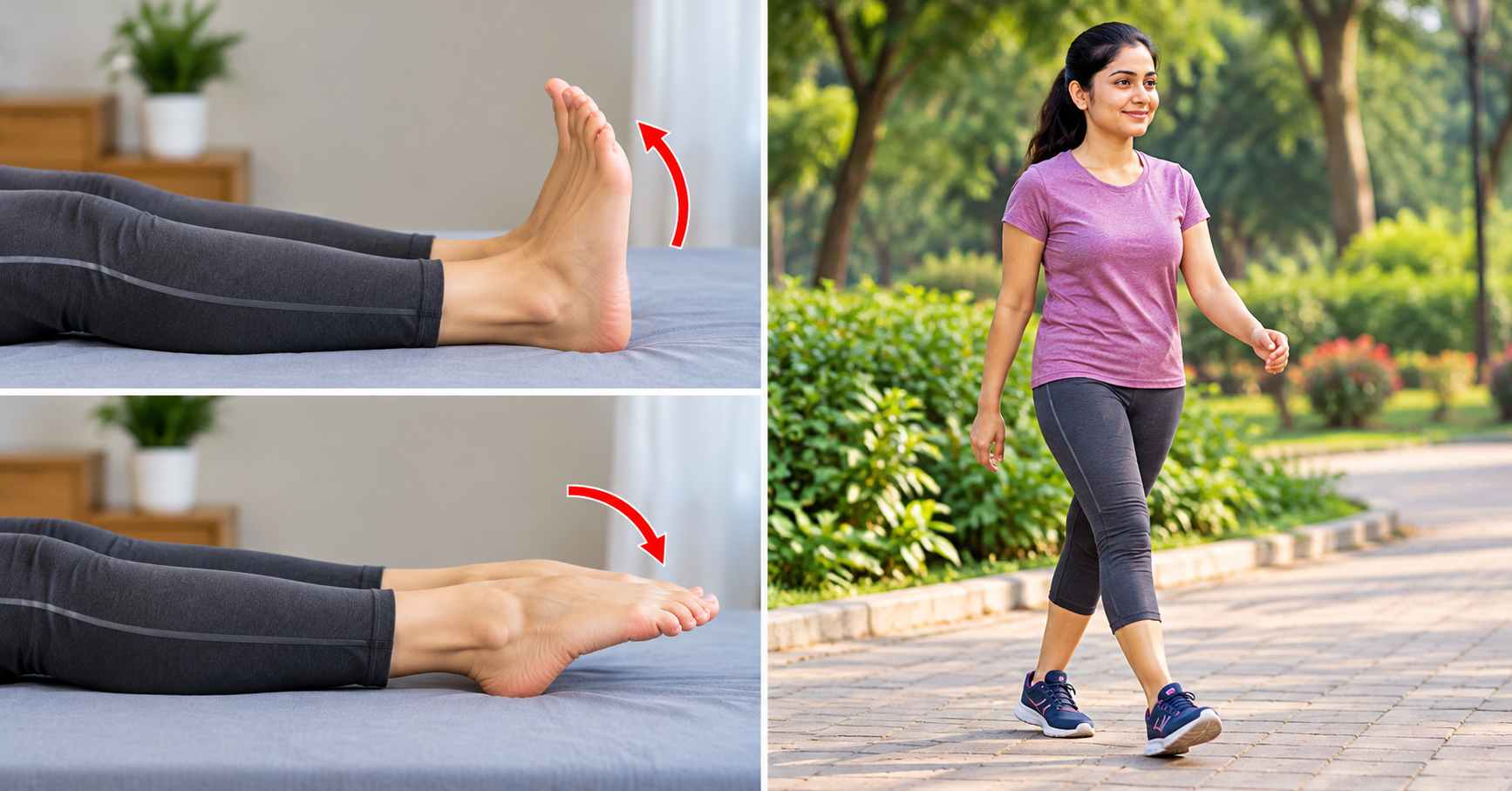 Ankle Pumps and Walking