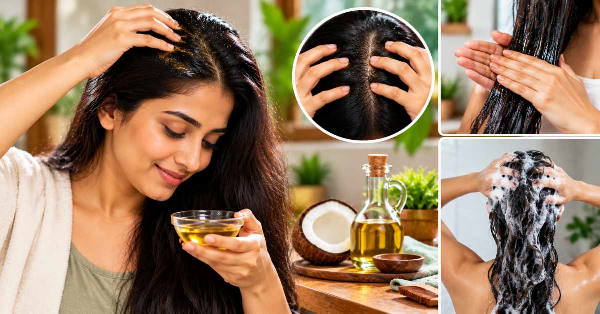 Apply the oil properly.
