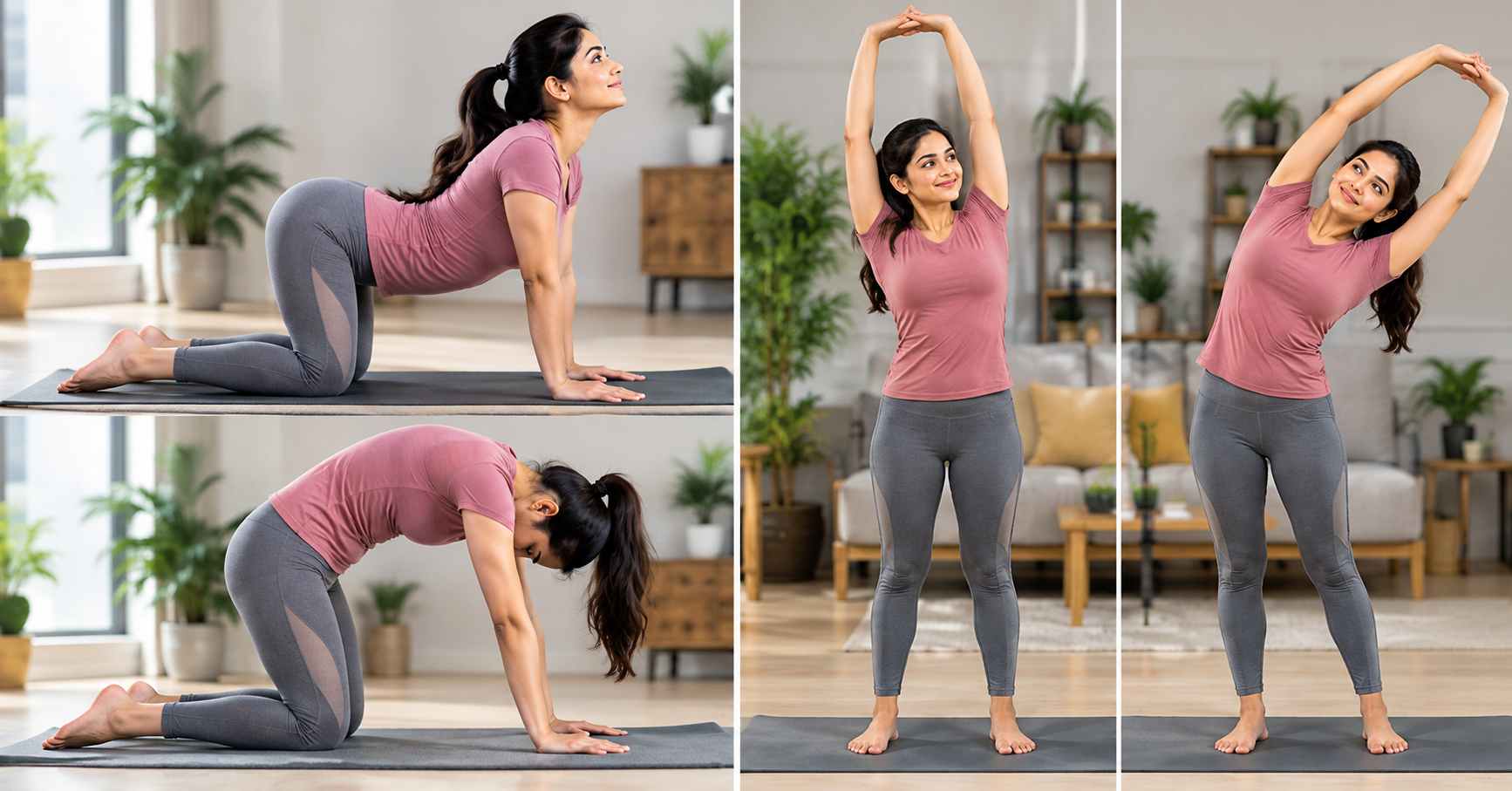 Back and Side Stretches