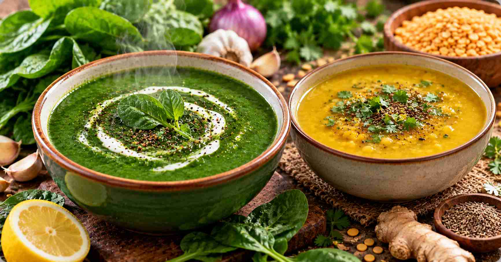 Benefits of Spinach and Lentil Soups