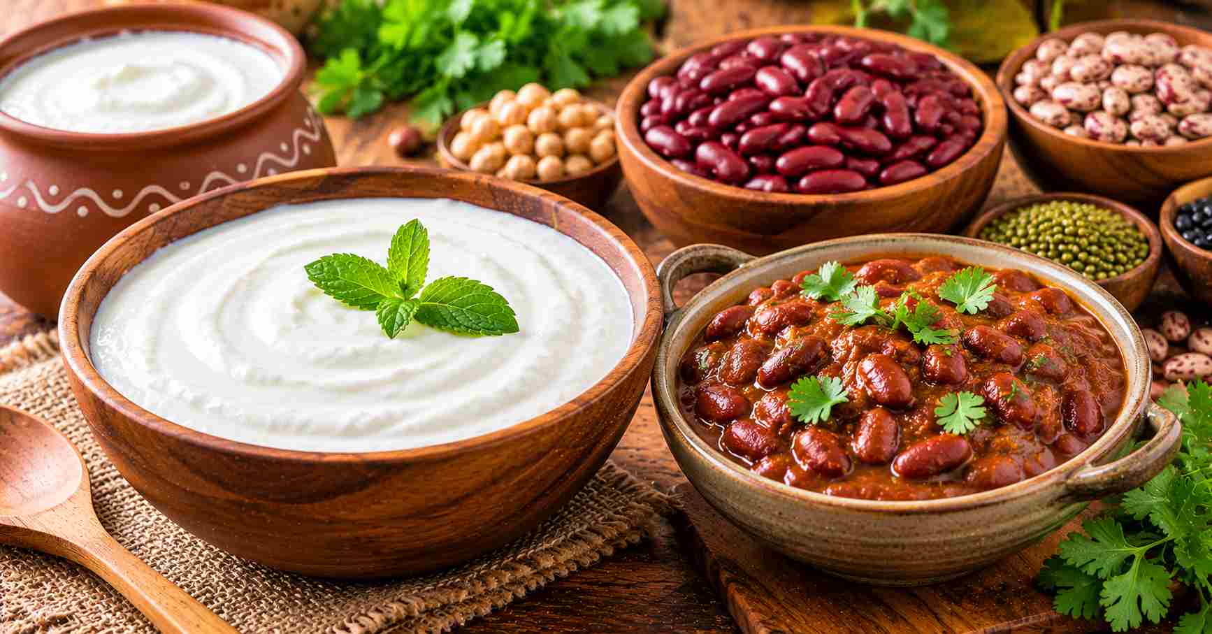 Benefits of Yogurt and Beans