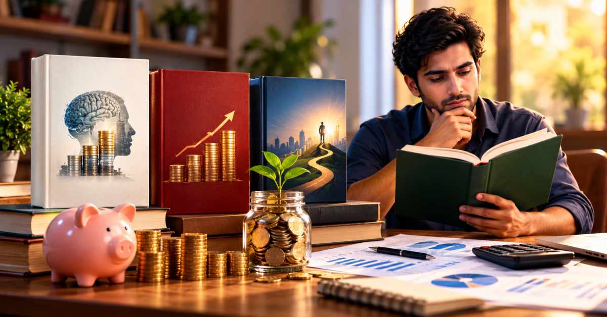 Books that create awareness about money management and investments.