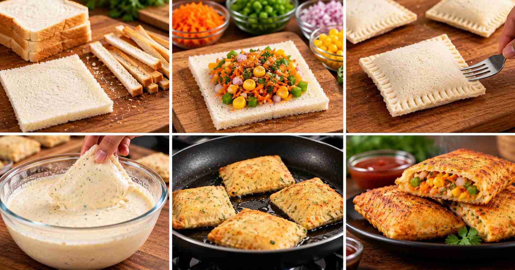 Bread Pockets & Pan Toasting