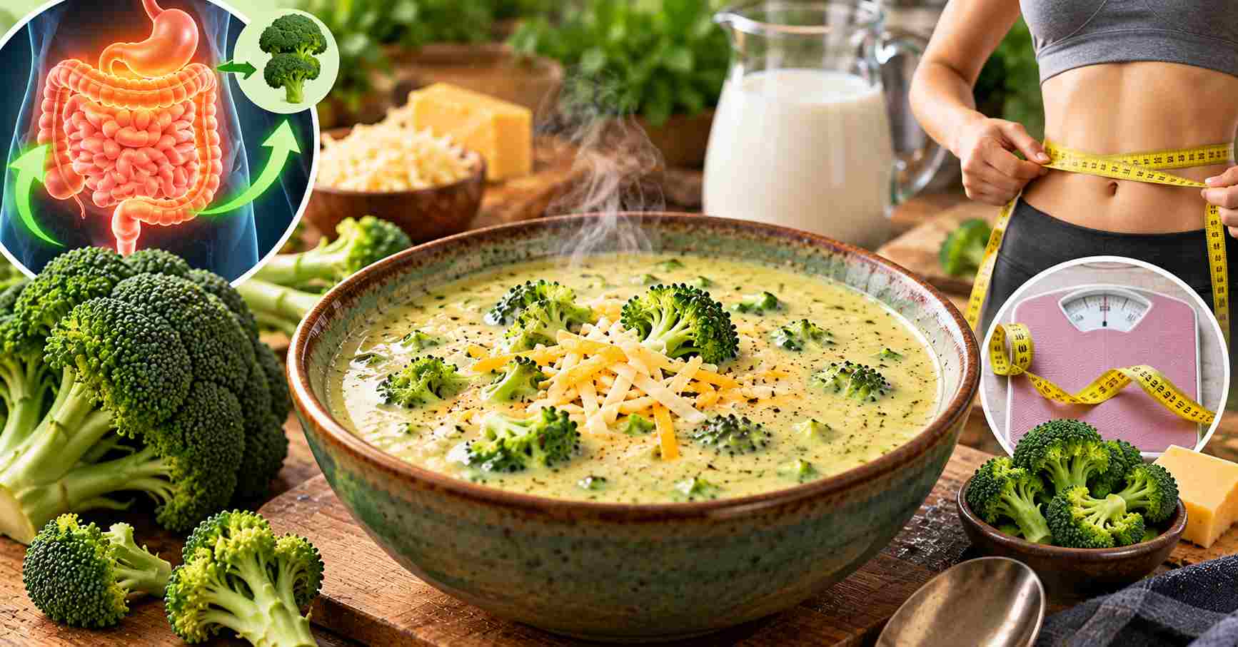Broccoli Soup for Digestion