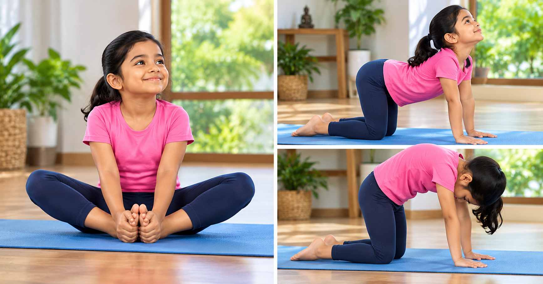 Butterfly Pose & Cat-Cow Pose