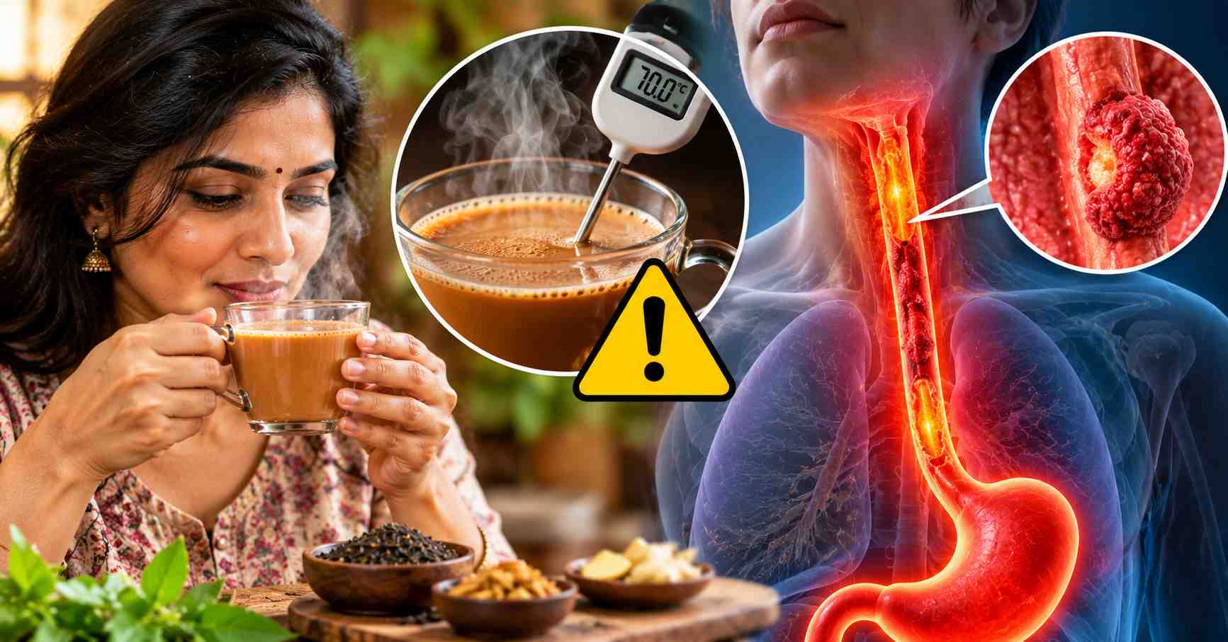 Cancer Risk from Hot Tea