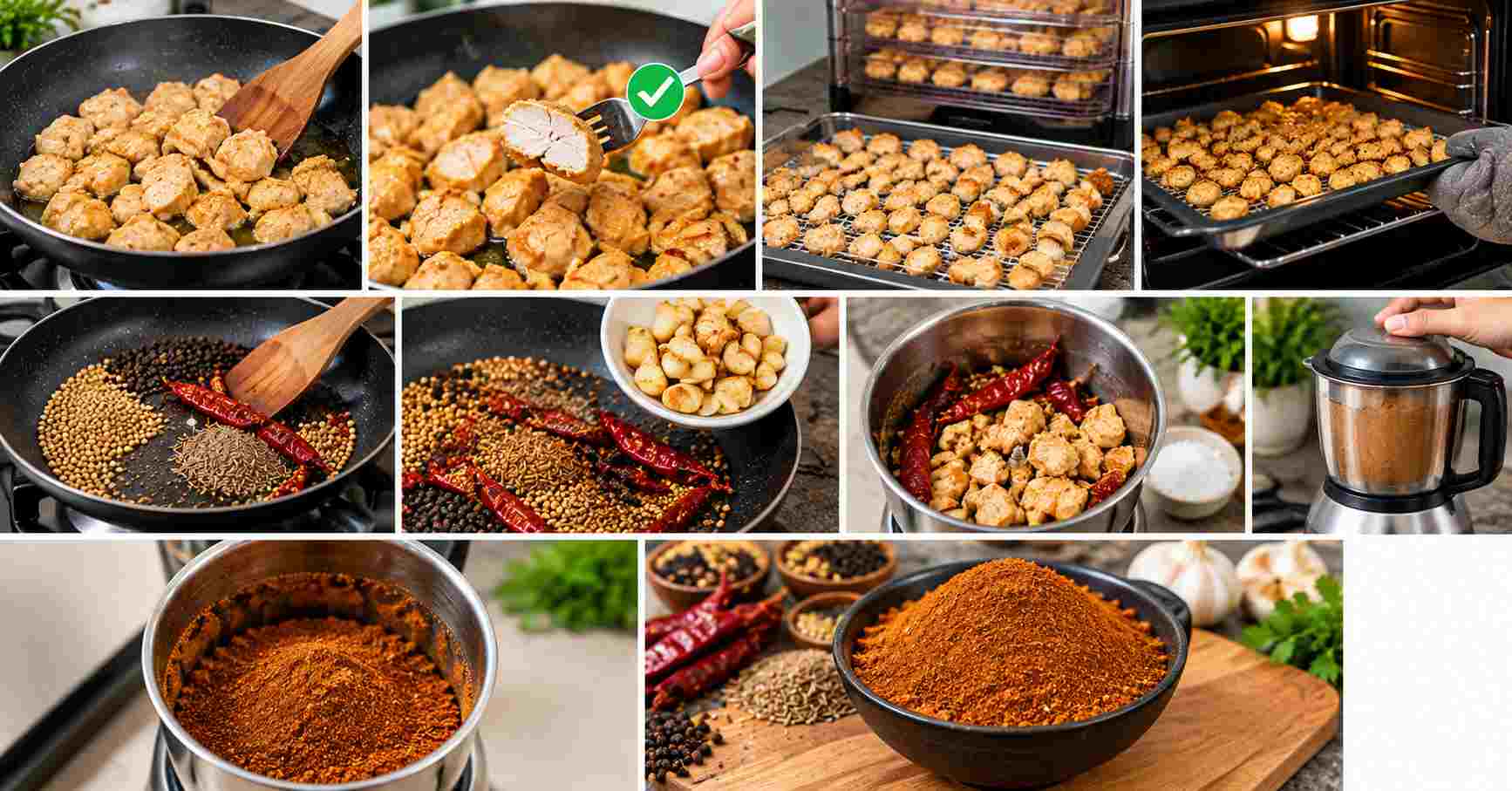 Chicken Powder Preparation