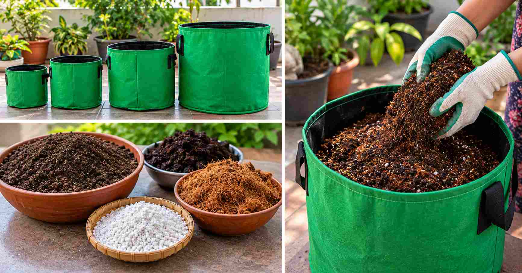 Grow Bag Selection