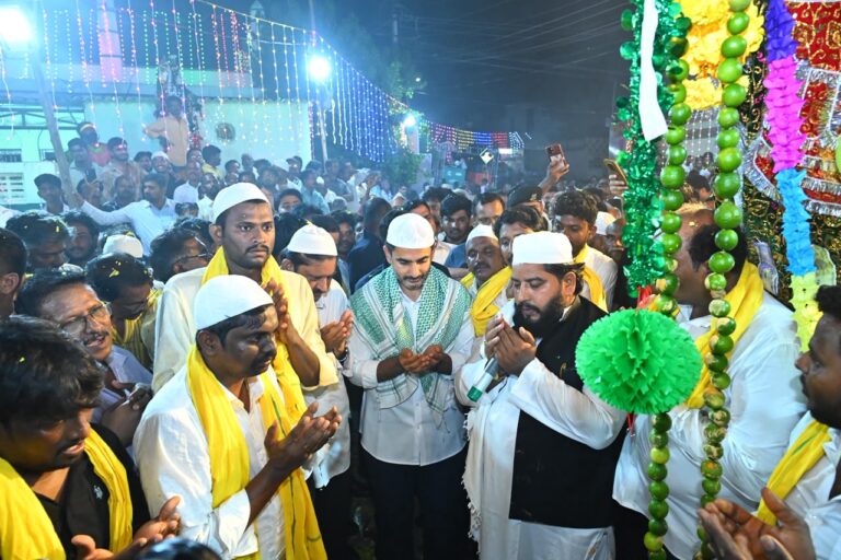 గ్యార్మీ గంధ మహోత్సవంలో పాల్గొన్న మంత్రి నారా లోకేష్