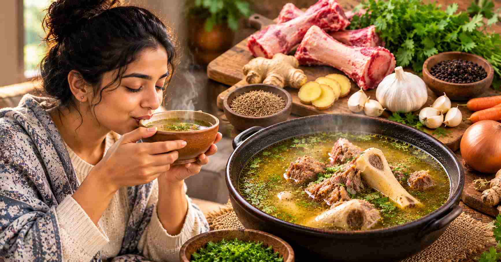 Health Benefits of Mutton Bone Soup