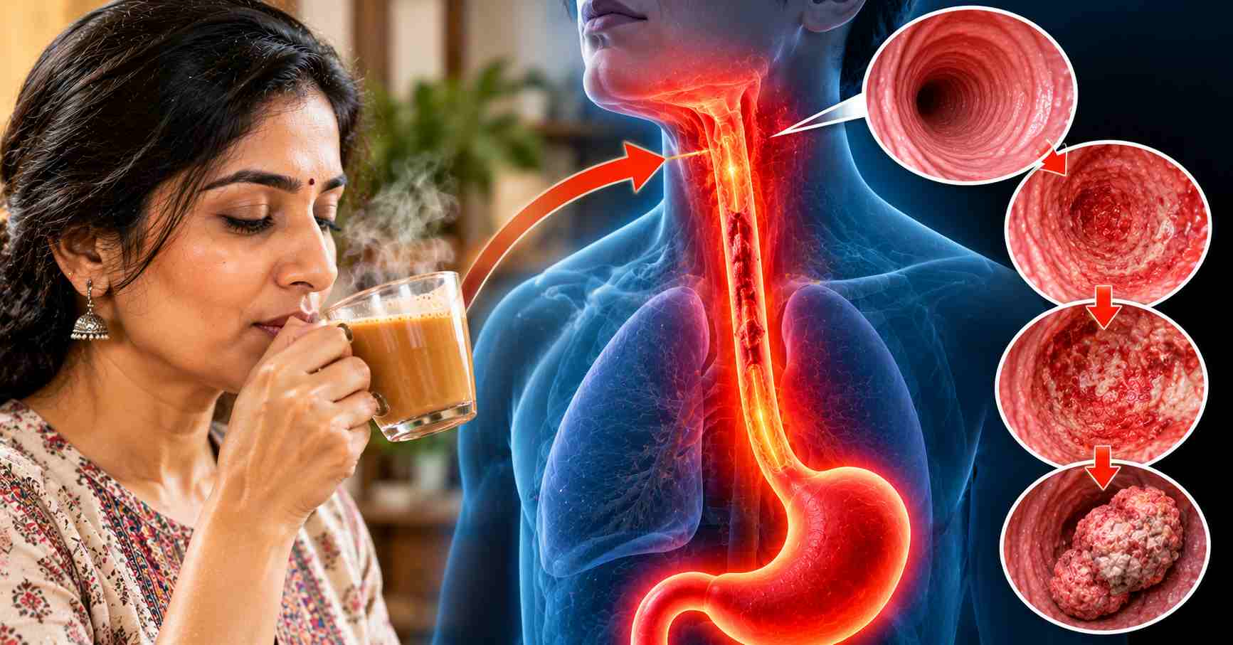 Hot Tea and Oesophageal Damage
