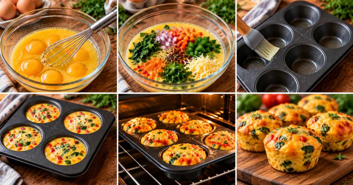 How to Make Egg Breakfast Muffins
