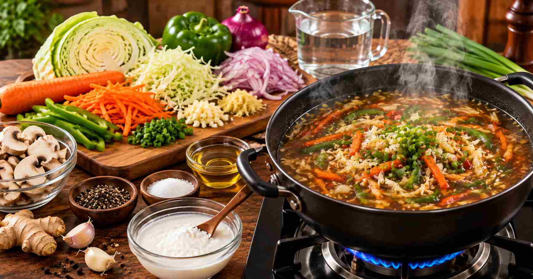 How to Make Manchow Soup