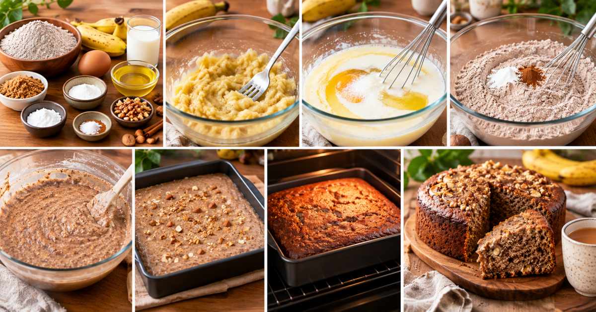 How to make Copper Banana Tea Cake at home
