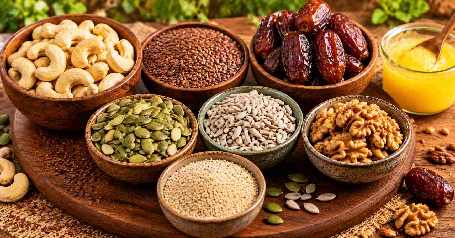 Ingredients for Dry Fruit Laddus