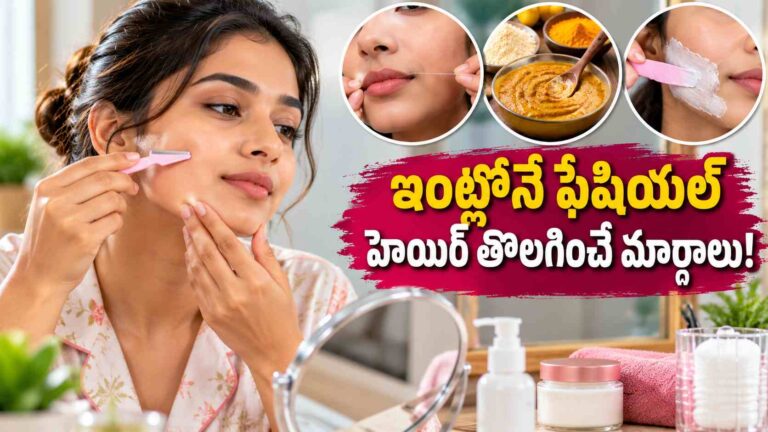 ఫేషియల్ హెయిర్ ఇబ్బంది పెడుతోందా.. ఇంట్లోనే తొలగించే ఈజీ మార్గాలివే!