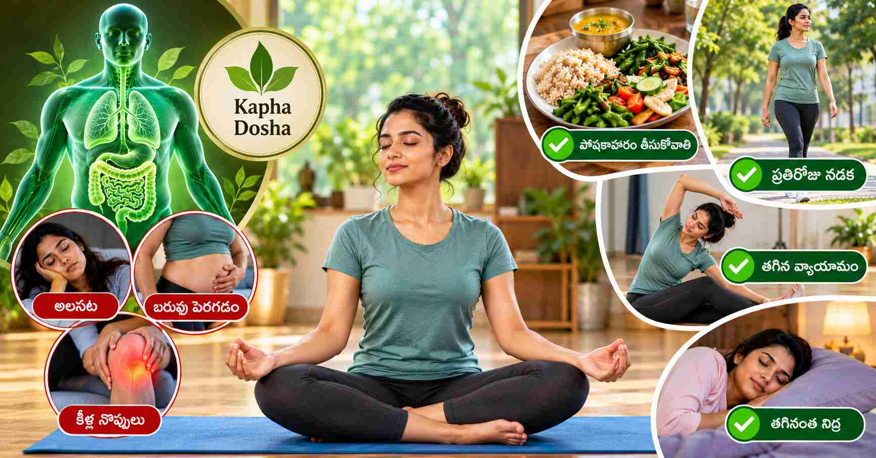 Kapha Dosha Symptoms