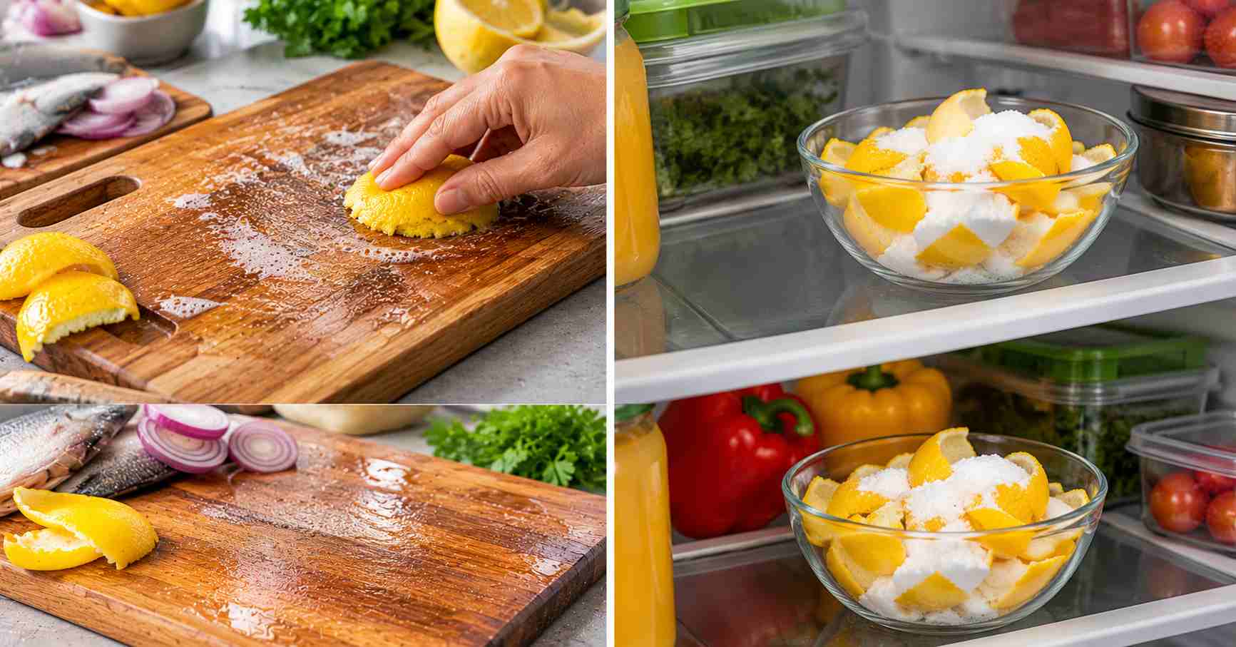 Lemon Peels for Home Cleaning