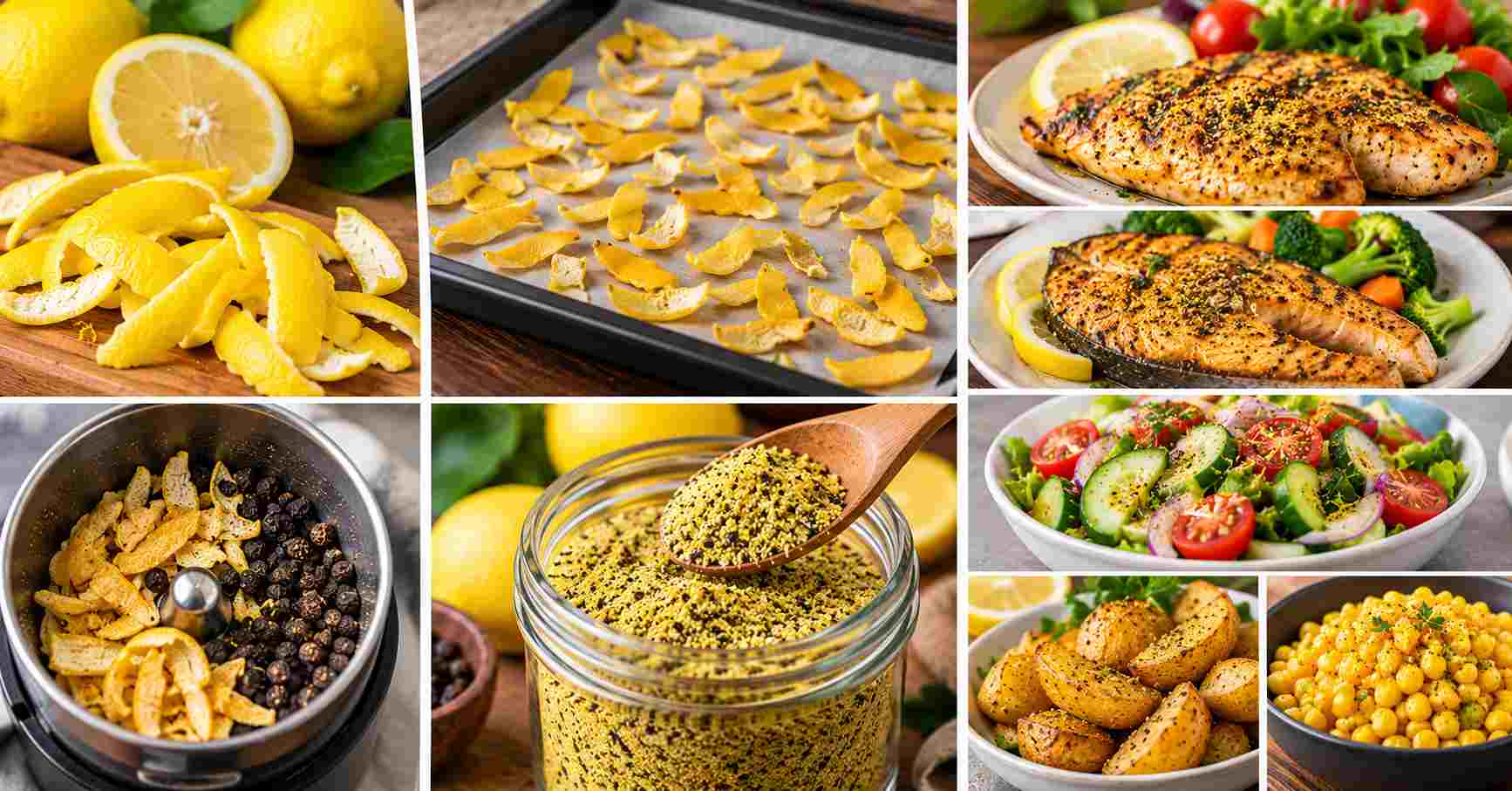 Lemon Pepper Preparation