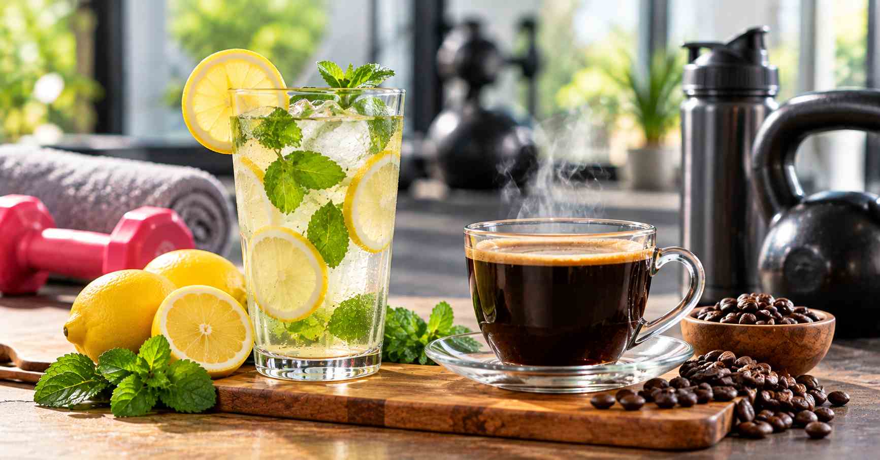 Lemon Water & Black Coffee