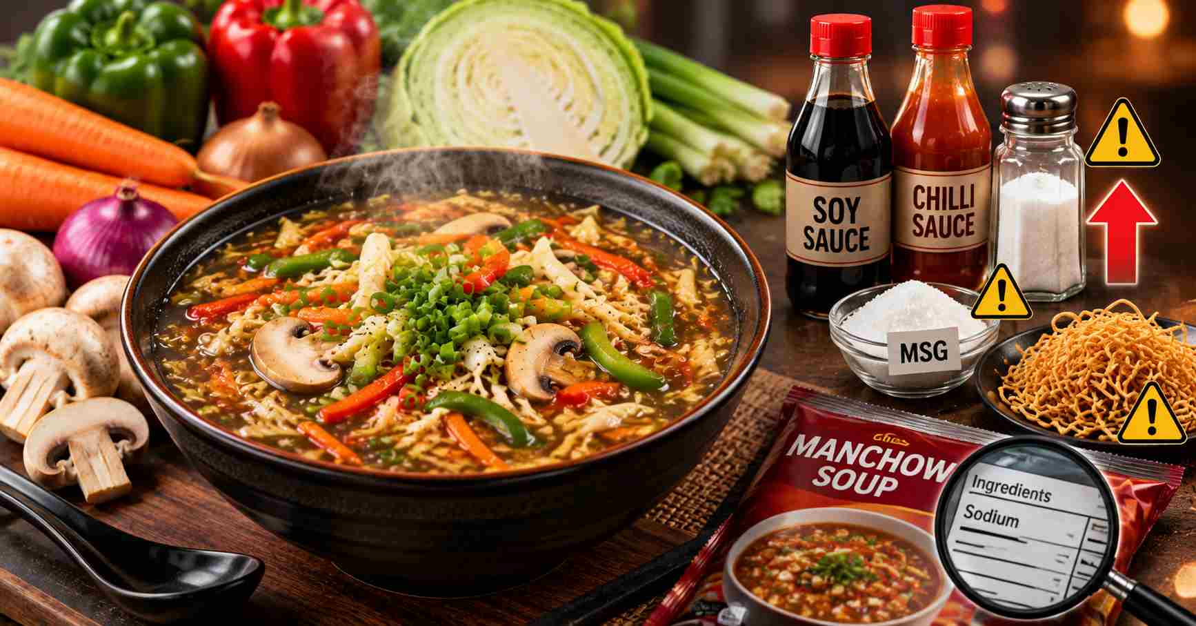 Manchow Soup Precautions