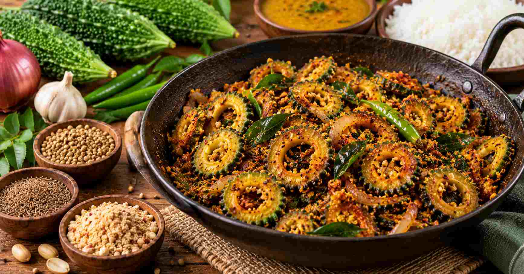 Nutritional Benefits of Bitter Gourd Fry