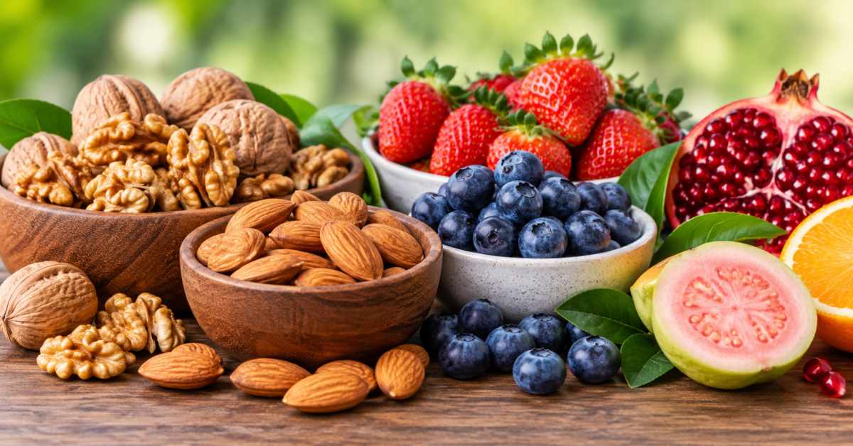 Nuts and berries that are beneficial for memory