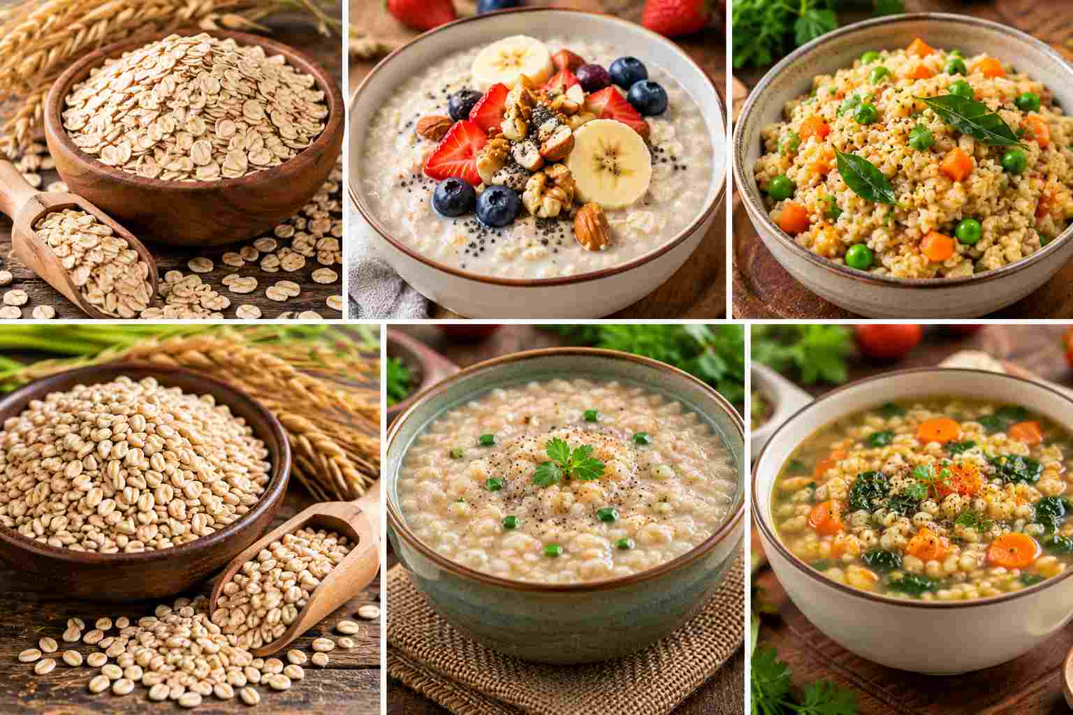 Oats and Barley for Cholesterol Control