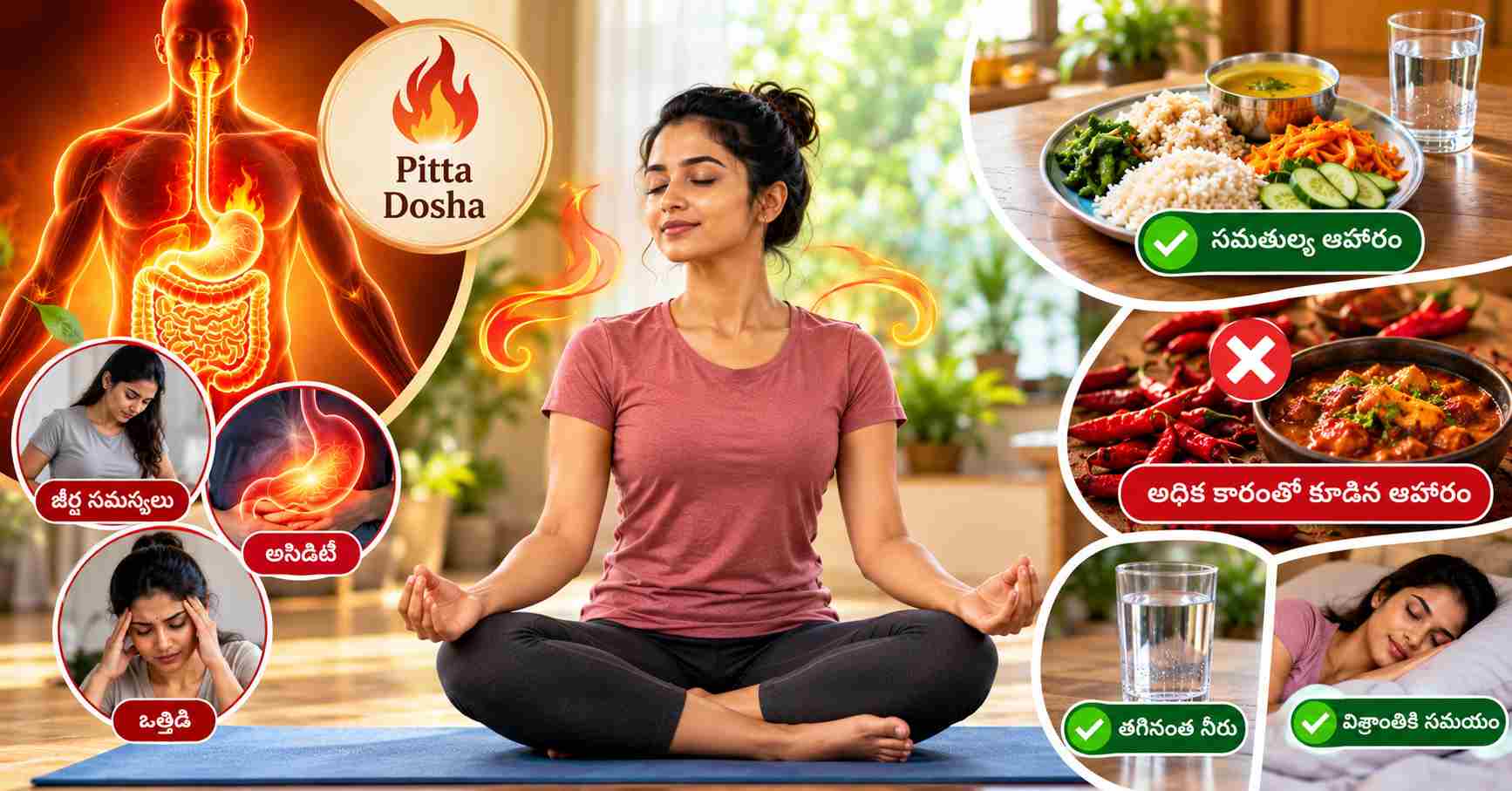 Pitta Dosha Symptoms