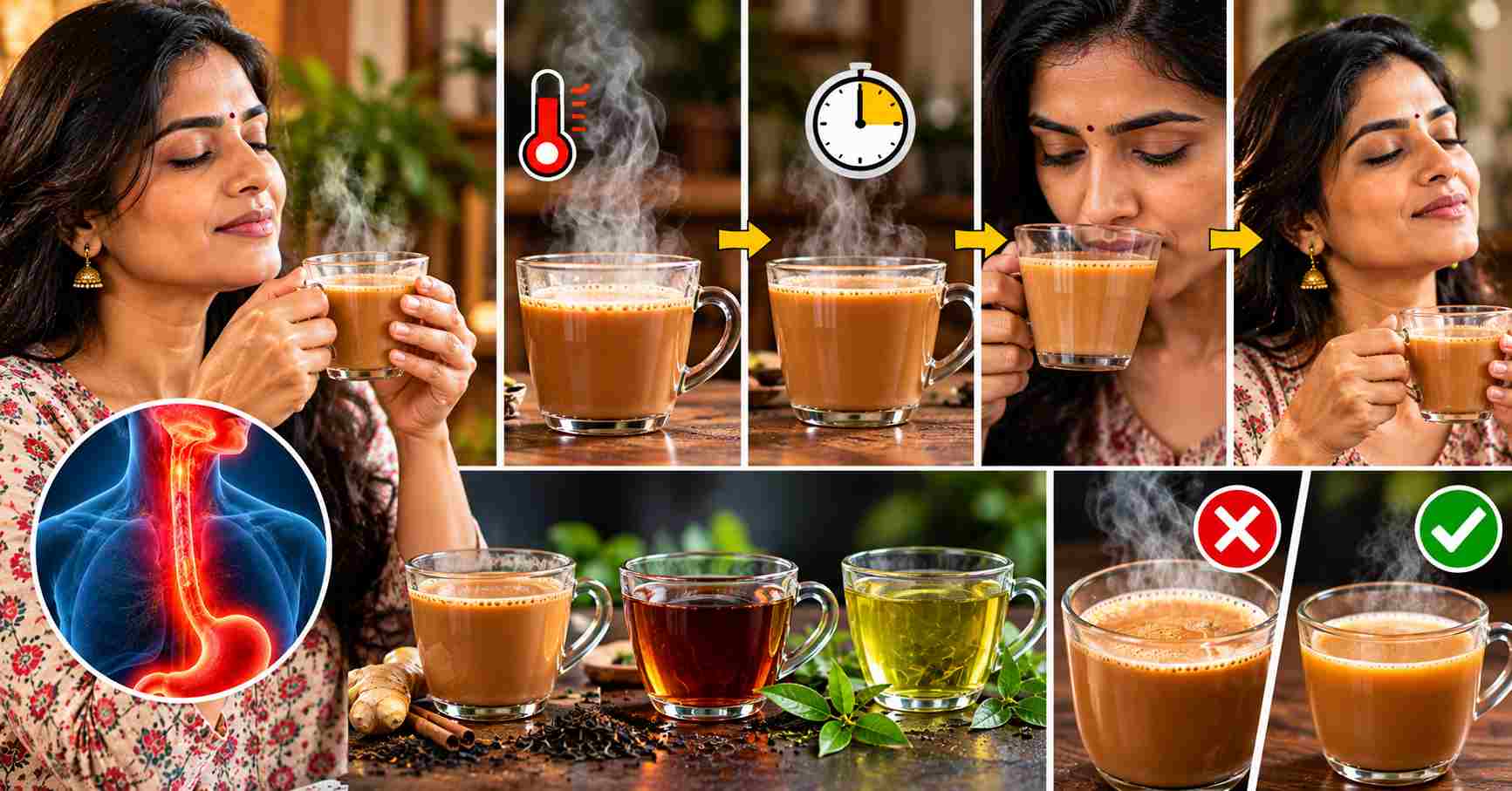 Precautions While Drinking Tea
