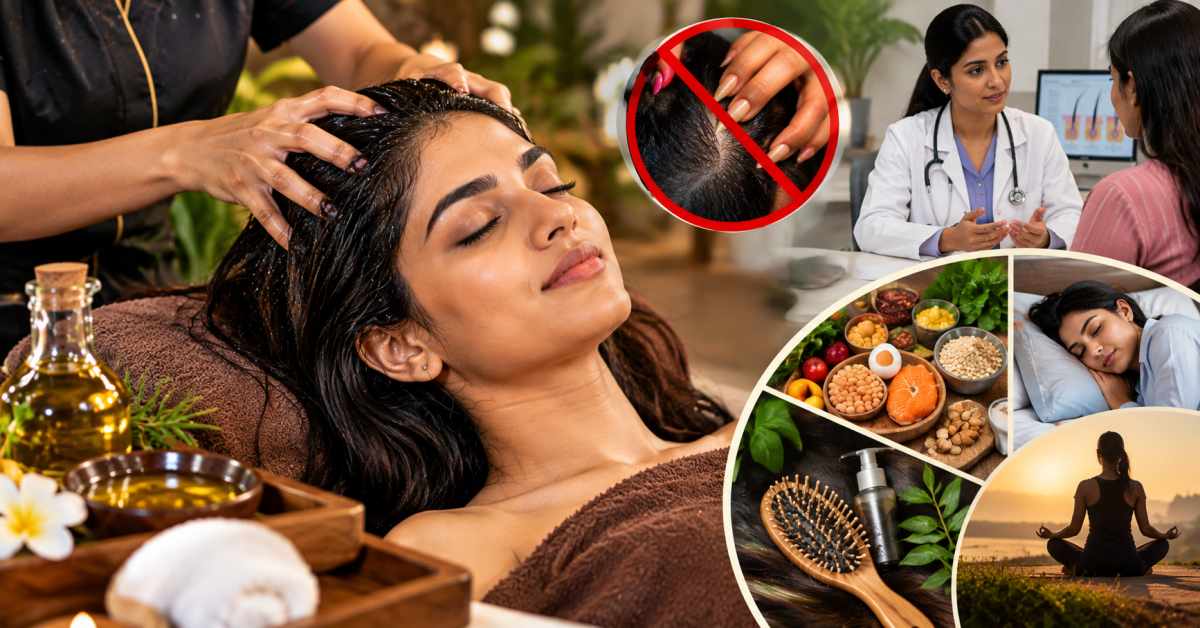 Precautions to take along with a scalp massage