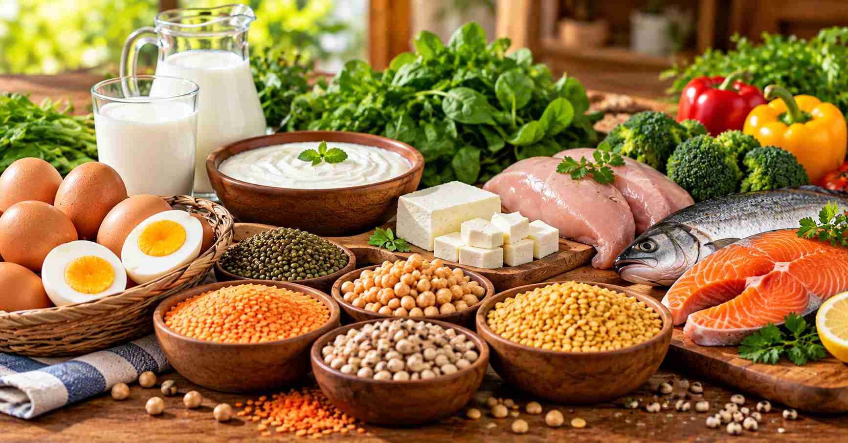 Protein Sources and Balanced Diet
