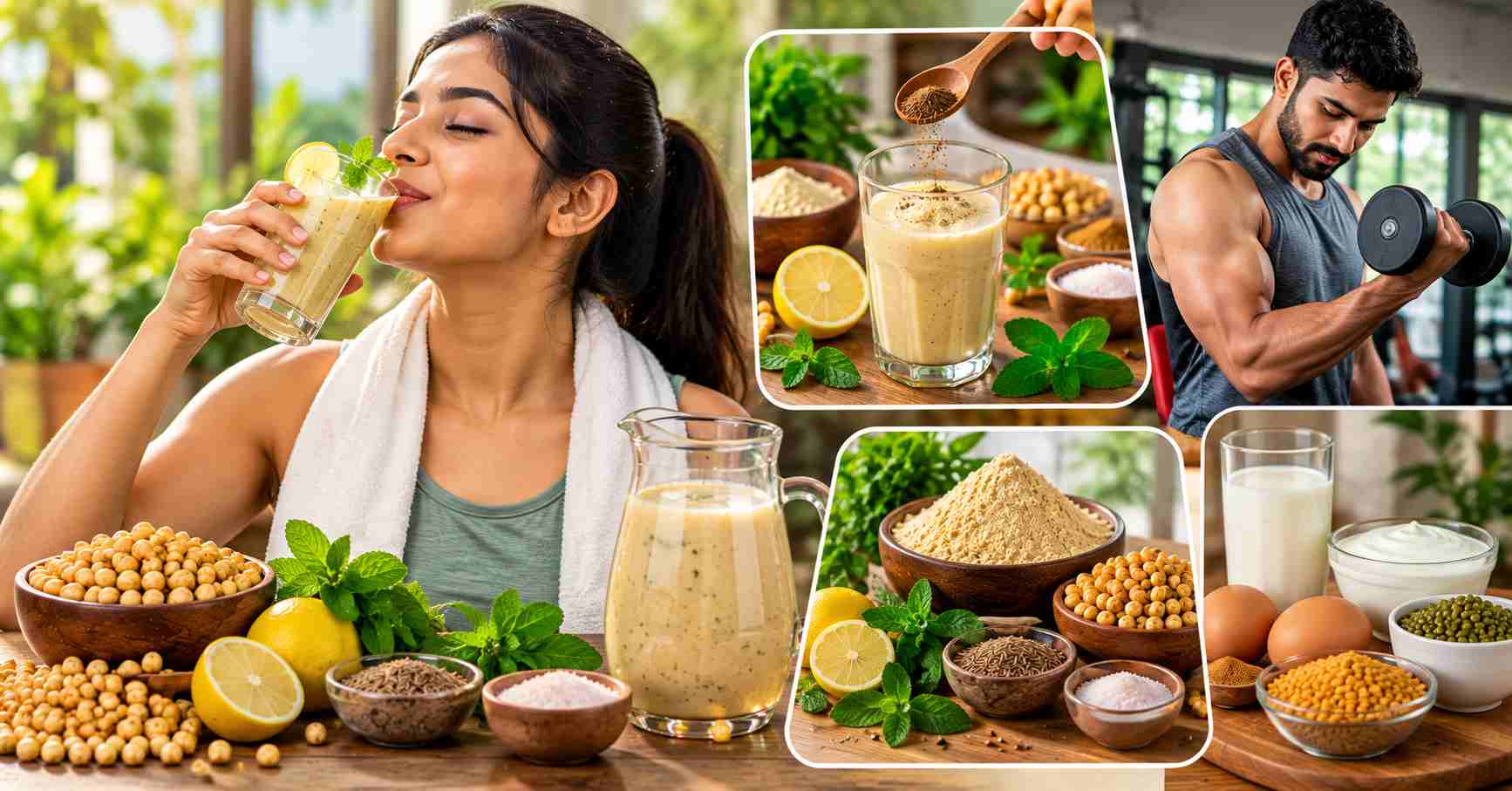 Refreshing Sattu Drink for Summer