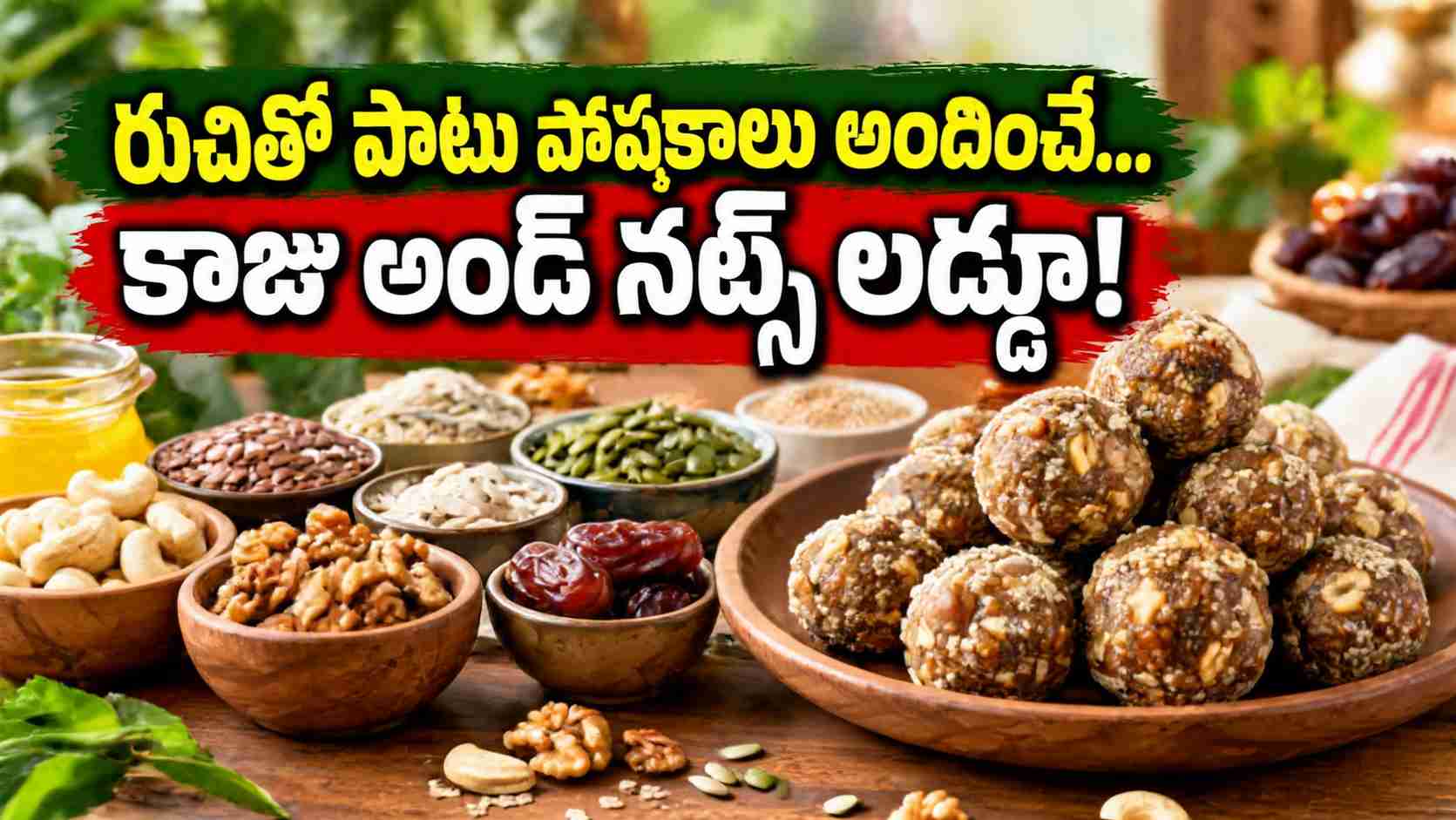 నోట్లో పెట్టుకుంటే కరిగేంత మెత్తగా.. కాజు నట్స్ లడ్డూ ఇంట్లోనే ఇలా చేయండి! Soft Enough To Melt In Your Mouth Make Cashew Nuts Laddu At Home Like This