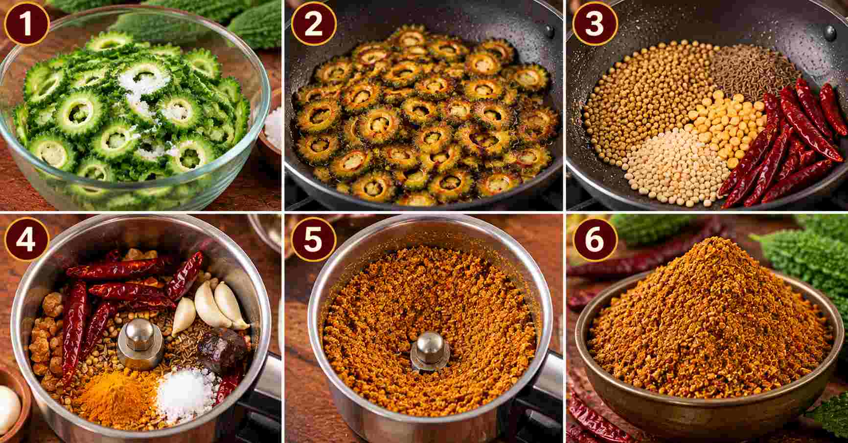 Spice Powder Preparation