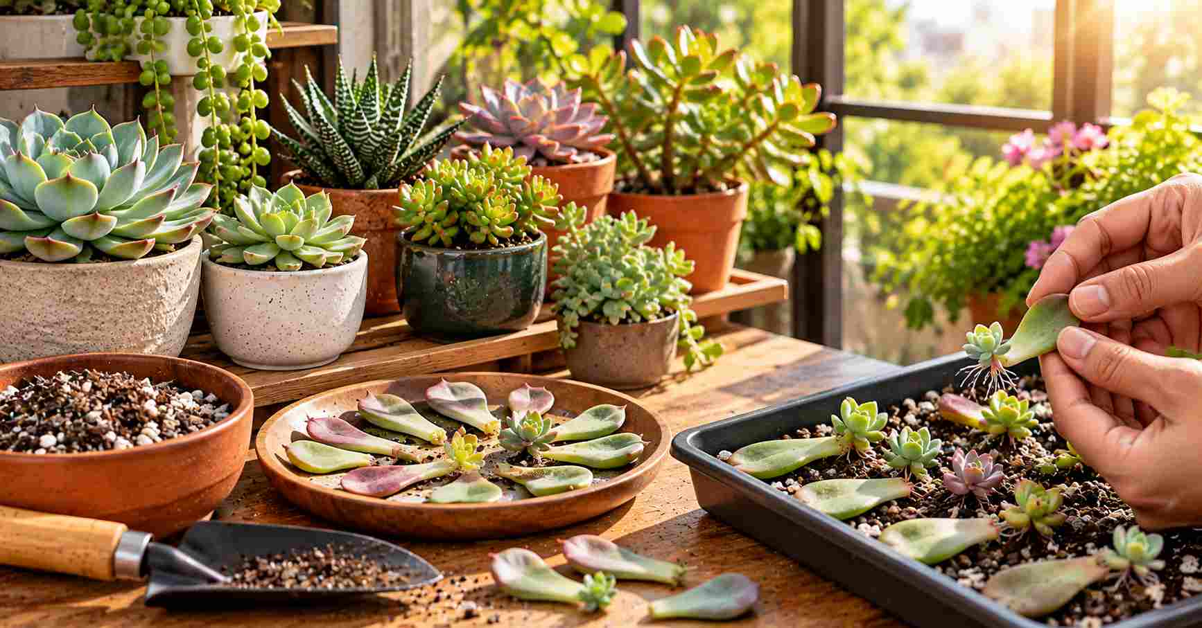 Succulent Light & Propagation Tips