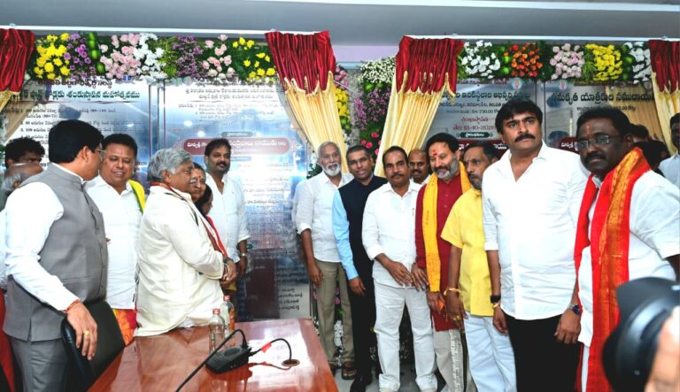 తిరుపతిలో రూ.3222 కోట్ల విలువైన అభివృద్ధి పనులకు సీఎం చంద్రబాబు శ్రీకారం