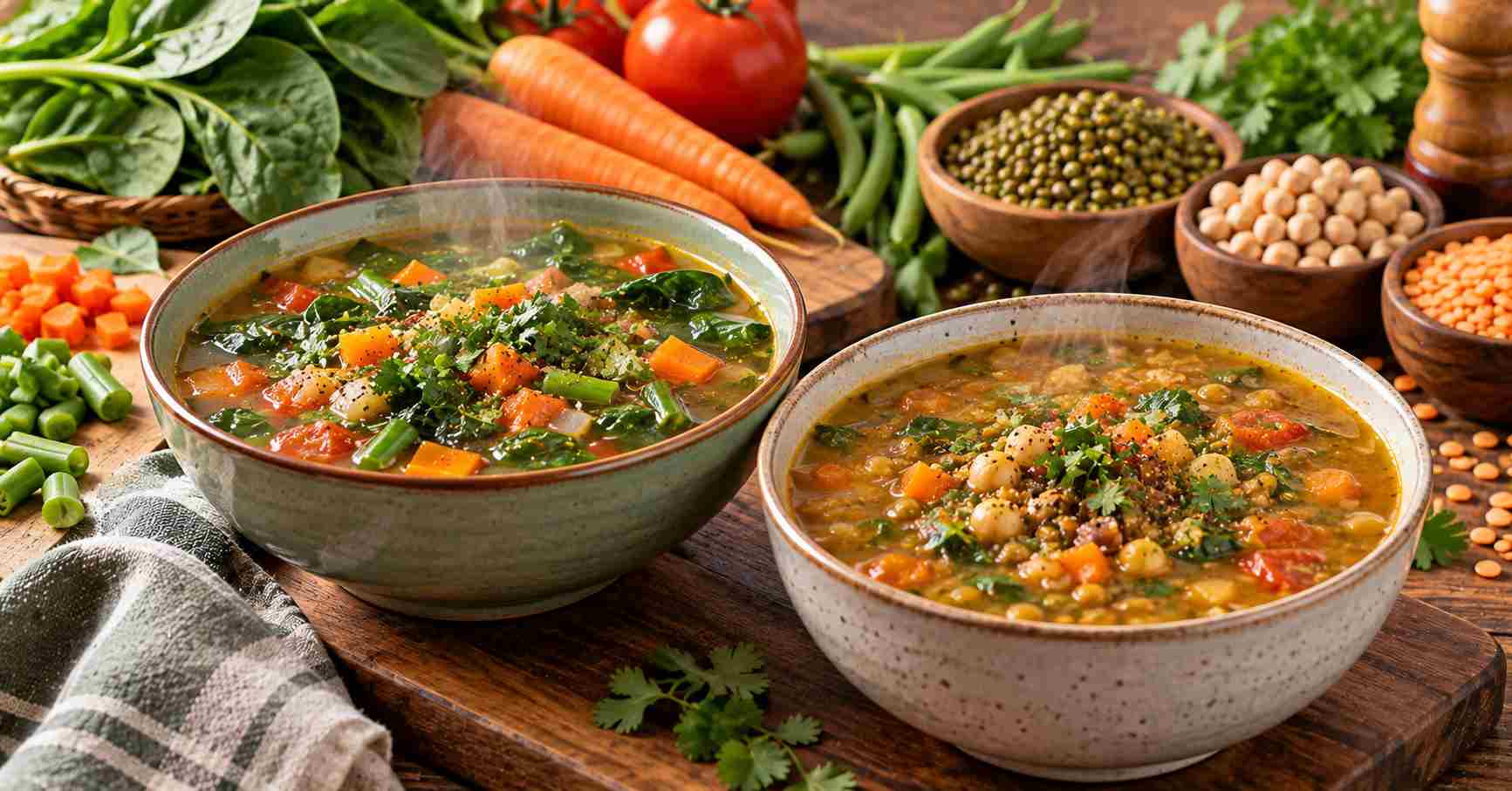 Vegetable & Legume Soups