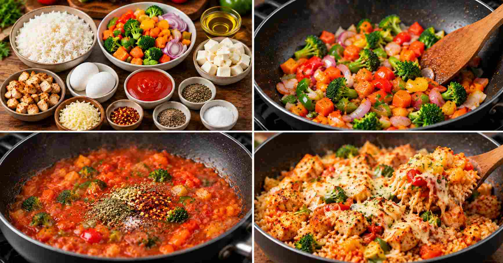 Vegetable Sauce Preparation