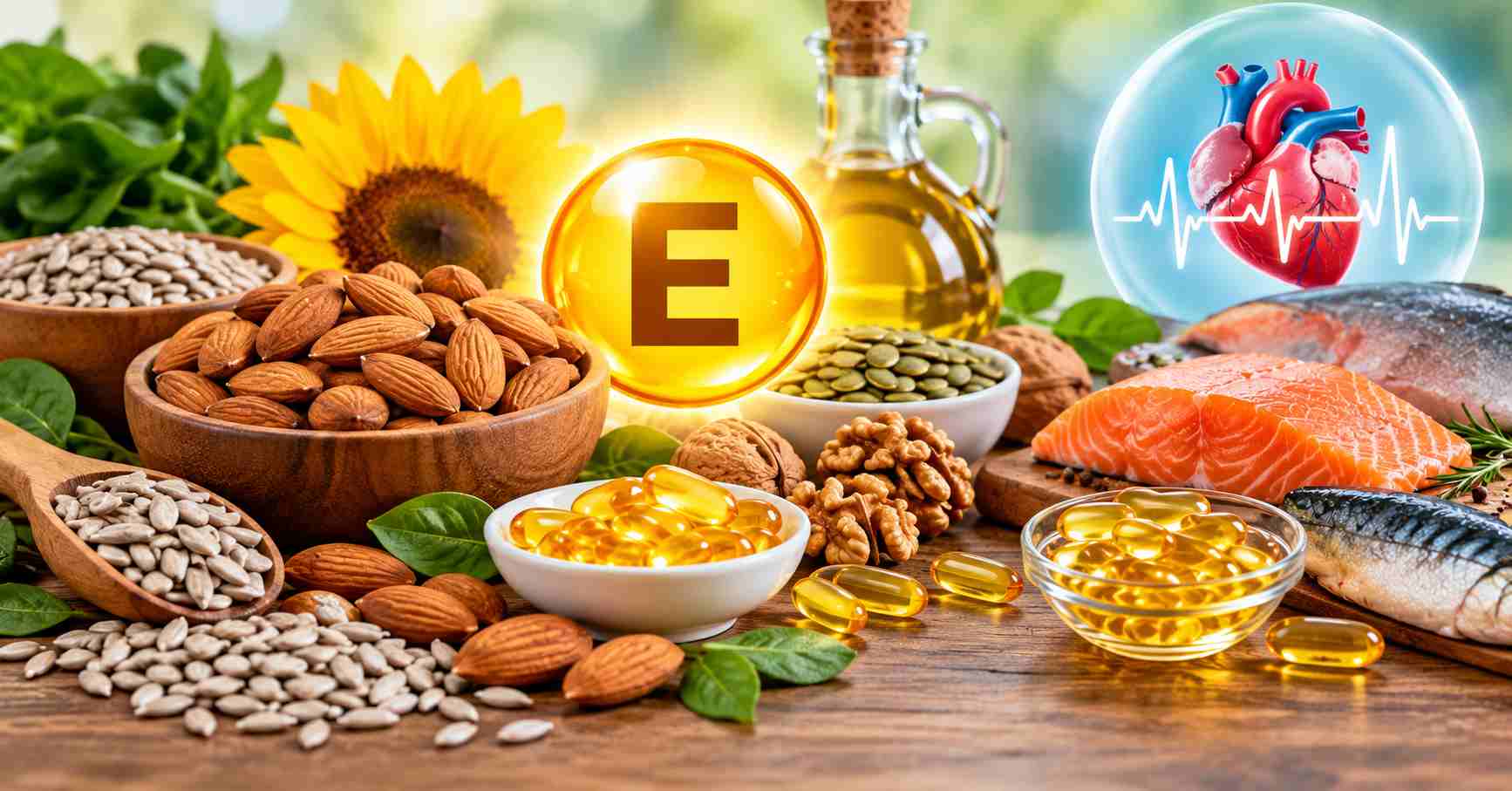 Vitamin E and Omega-3 Effects