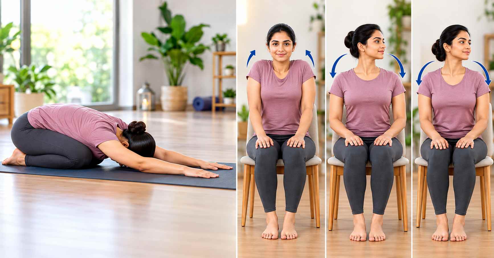 Yoga Poses for Neck Relief